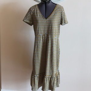 *Final Price Drop* Boden Navy and Gold Dress
